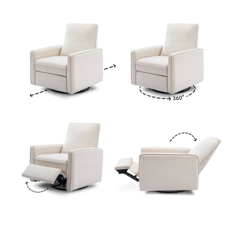 DaVinci Penny Recliner and Swivel Glider, 5 of 13