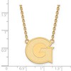 Black Bow Jewelry 10k Yellow Gold Georgetown Hoyas NCAA Necklace 18 Inch - 2 of 4