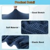 Unique Bargains Polyester Washable Stretch Thick Stool Protective Covers - 3 of 4
