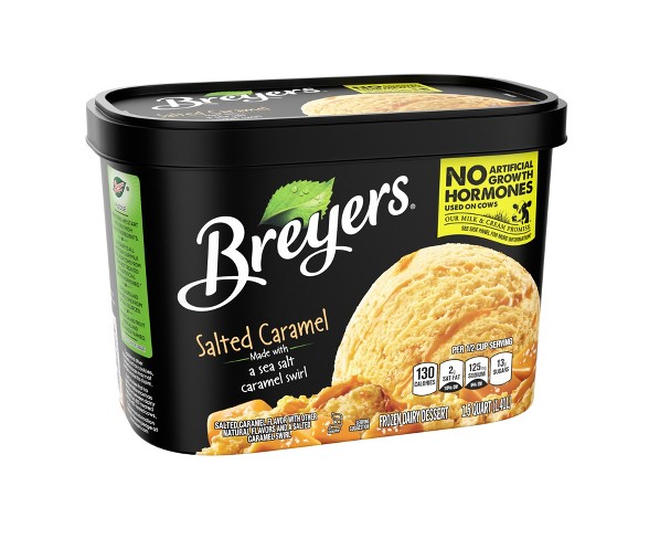 Breyers Original Salted Caramel Frozen Dairy Dessert - 48oz