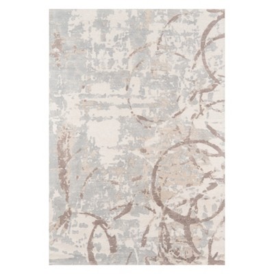 2'x3' Splatter Tufted Accent Rug Beige - Momeni