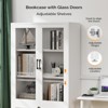 Karl Home 1-Drawer White MDF (Medium-Density Fiberboard) 29.53in. W File Cabinets - 4 of 4