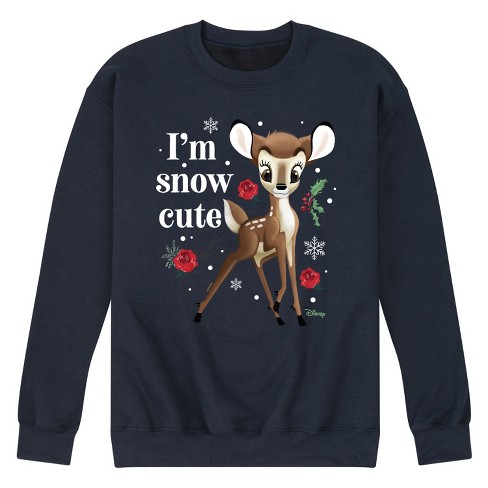 Men's - Disney - Christmas - I'm Snow Cute Graphic Fleece Sweatshirt - image 1 of 4