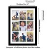 Americanflat 14x20 Collage Picture Frame with Polished Plexiglass, Fits Nine 4x6 Photos or One 14x20 Photo, Signature Collection ¬ñ Black - 2 of 4