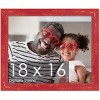 PosterPalooza | Shabby Chic Red Picture Frame - UV Acrylic, Backing Board, Hanging Hardware Included - 2 of 4