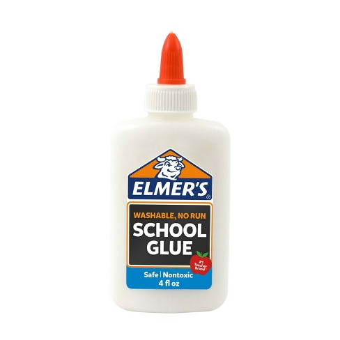 Elmer's Washable School Glue, White, 4 fl oz