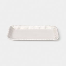 Beaded Ceramic Tray Ivory - Threshold™ : Target