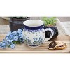 Blue Rose Polish Pottery Ceramika Artystyczna Bubble Mug - 2 of 4