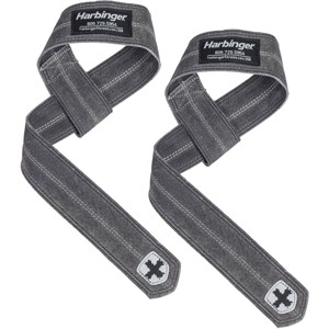 Harbinger DuraHide Real Leather Lifting Straps - 1 of 2