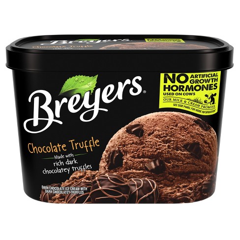 breyers ice cream chocolate truffle target walmart 48oz oz tub original flavors brands novelties frozen dairy strawberry food store zoom