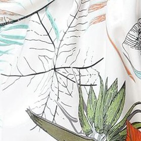 green-white leaf pattern