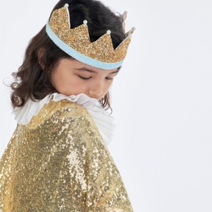 Meri Meri Gold & Pearl Party Crown (Pack of 1) - 1 of 4