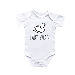 Baby Swan Bird - Baby Boy Girl Clothes Infant Onesie® Funny Cute Newborn GS1 - 1 of 1