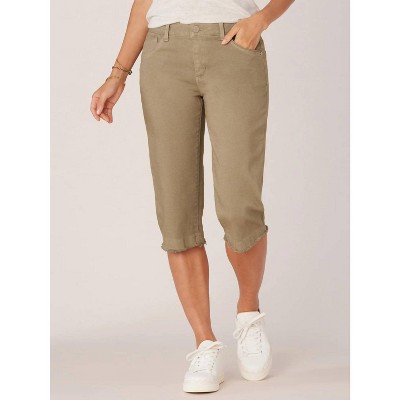 Women's Wos Fray Hem Skimmer Pants - Democracy