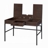NicBex Industrial Office Desk with USB Ports,Modern Computer Desk with Drawers,Standing Desk with Charging Station,Work Desk for Home Office - 3 of 4