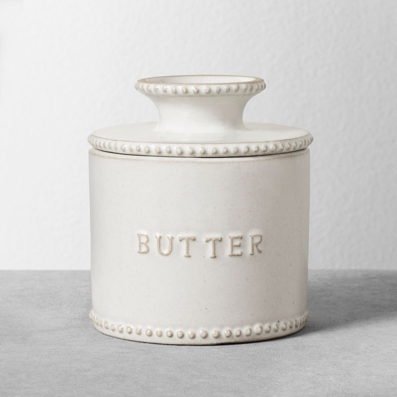 Butter Server Sour Cream - Hearth &#38; Hand&#8482; with Magnolia, 1 of 5