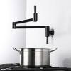 WOWOW Wall Mounted Pot Filler with Double-Handle - 2 of 4
