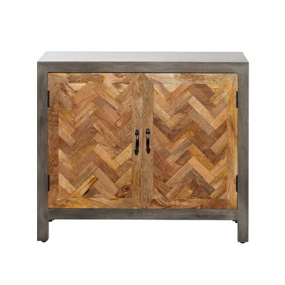 Rustic Wood Cabinet - Olivia \u0026 May : Target