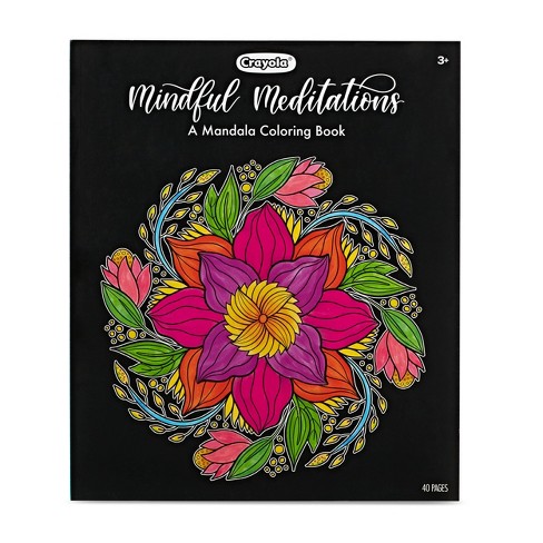 Crayola Mindful Mediations Mandala Coloring Book : Target