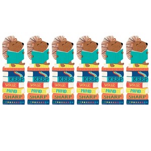 Eureka® Hedge Hog Keep Your Mind Sharp Bookmarks, 36 Per Pack, 6 Packs - 1 of 3