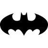 Batman White Logo Men's Black T-shirt - 2 of 2