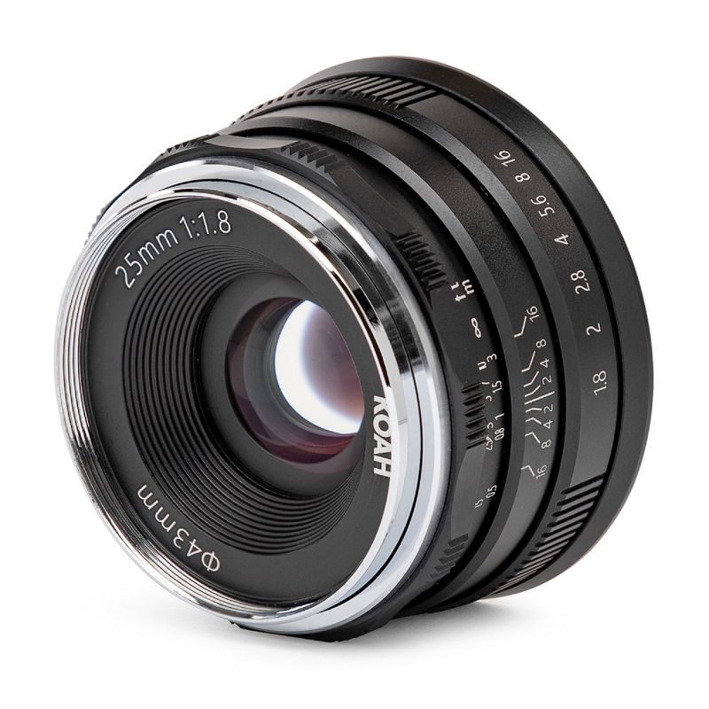Koah Artisans Series 25mm f/1.8 Manual Focus Lens for Canon EF-M Mount (Black), 3 of 4