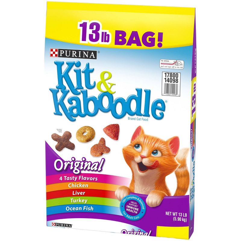 Kit & Kaboodle Original Adult Complete & Balanced with Chicken Flavor Dry Cat Food, 6 of 8