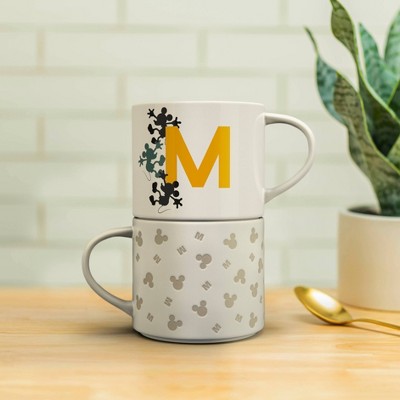 2pc Ceramic Modern 15oz Mugs - Zak Designs