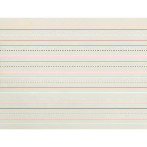 School Smart Zaner-Bloser Paper, 3/4 Inch Ruled, 10-1/2 x 8 Inches, 500 Sheets - 1 of 4