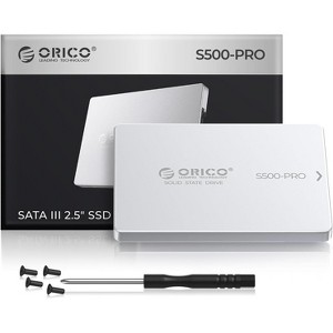 ORICO 512GB SATA SSD 2.5" Internal Solid State Drive, up to 500MB/s - 1 of 3