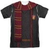 Men's Harry Potter Gryffindor Thin Scarf Short Sleeve Costume T-Shirt - 2 of 4