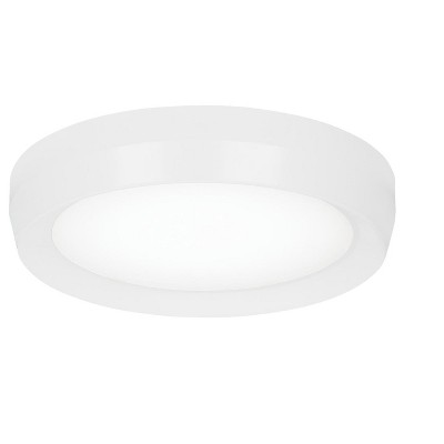 LBL Lighting 700FMBESSS-LED930 Bespin 13" LED Ceiling Flush Mount, Satin Nickel Finish