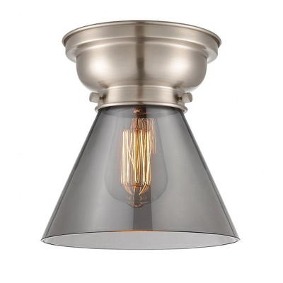 Cone - 1 Light Flush Mount In Industrial Style-7.4 Inches Tall and 7.75 Inches Wide
