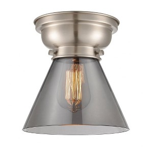 Cone - 1 Light Flush Mount In Industrial Style-7.4 Inches Tall and 7.75 Inches Wide - 1 of 1