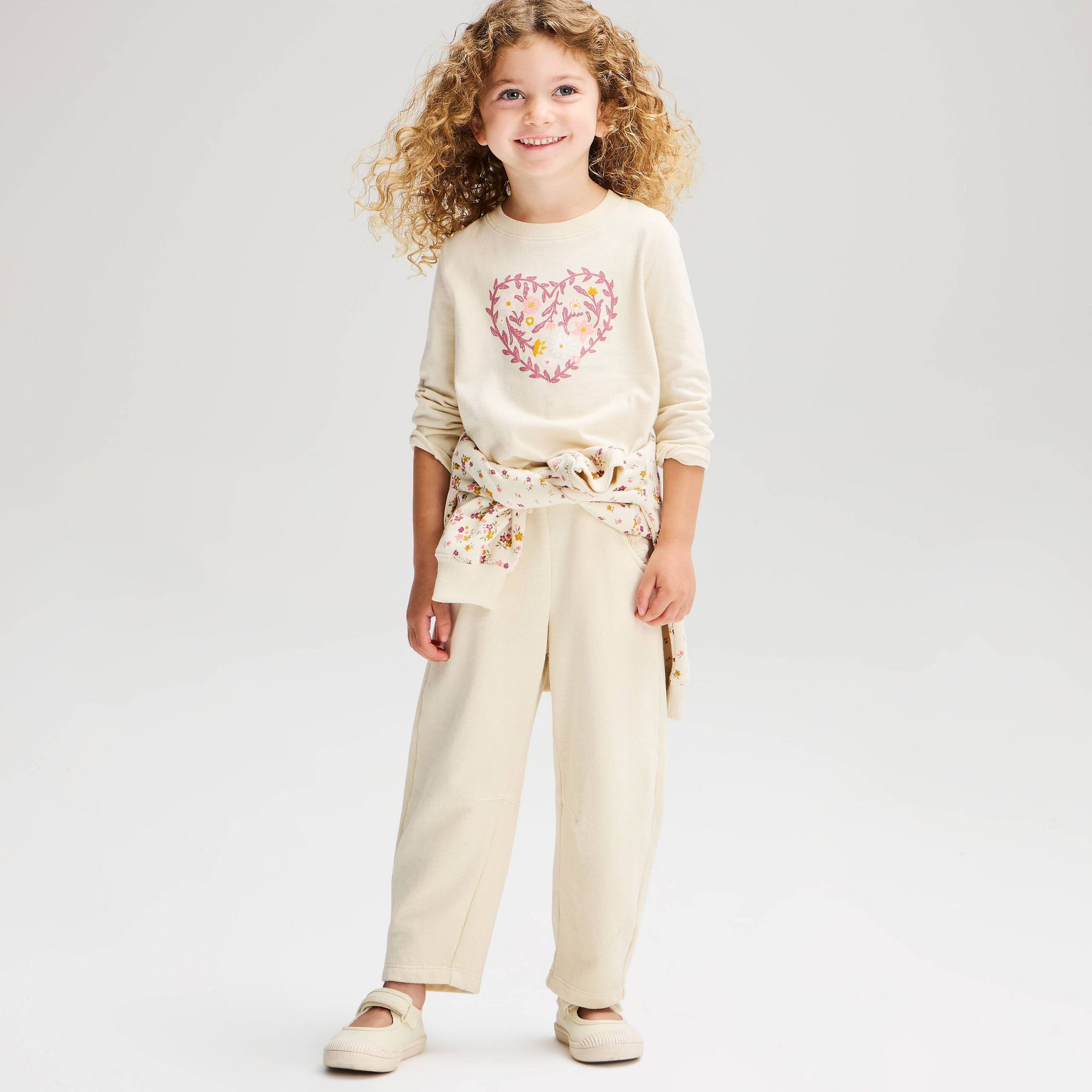 Toddler Girls' Long Sleeve Classic Graphic T-Shirt - Cat & Jack™