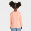 Toddler Girls' Long Sleeve Solid T-Shirt - Cat & Jack™ - 2 of 3