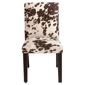 Uptown Dining Chair - Udder Madness Milk - Skyline Furniture , Brown