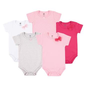 Touched By Nature Organic Cotton Bodysuits 5pk, Marching Elephant ...