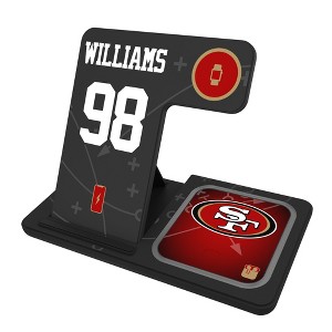 NFL San Francisco 49ers Players Game Tactic 15-Watt 3 in 1 Charging Station - 1 of 4