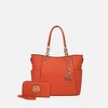 MKF Collection Bonita Vegan Leather Tote Bag with matching Wallet by Mia K - 2 of 4