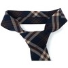 Men's Checkered 2.75 Inch Wide And 57 Inch Long 100% Cotton Neckties - 3 of 3