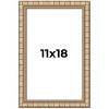 PosterPalooza | 11x18 Modern Bamboo Picture Frame, UV Acrylic, 5 Finishes - 2 of 4