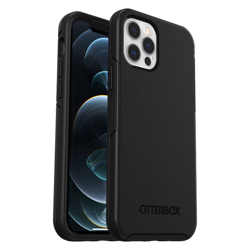 OtterBox Apple iPhone 12/iPhone 12 Pro Symmetry with MagSafe Case &#8211; Black, 4 of 10