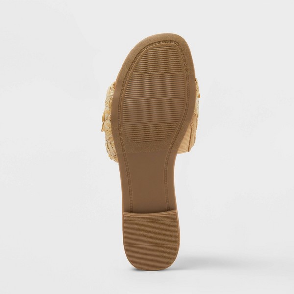 Sandalias deslizantes Jolie para mujer - A New Day™ Natural 4