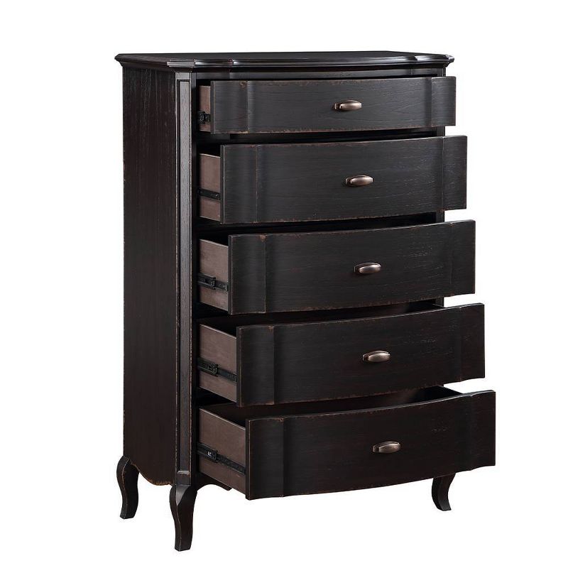 38&#34; Chelmsford Decorative Storage Drawer Antique Black Finish - Acme Furniture, 4 of 8