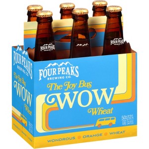 Four Peaks The Joy Bus WOW Wheat Beer - 6pk/12 fl oz Bottles - 1 of 4