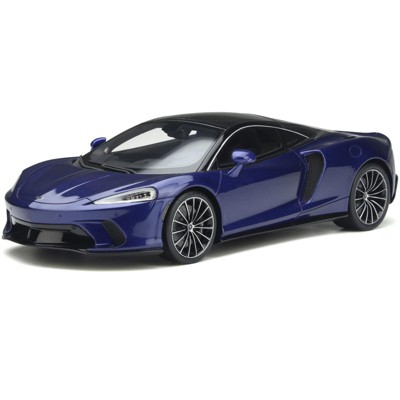 McLaren GT Namaka Blue Metallic with Black Top Limited Edition to 999 pieces Worldwide 1/18 Model Car by GT Spirit