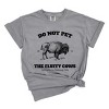 Simply Sage Market Yellowstone Fluffy Cows Garment Dyed Tee - 2 of 4