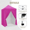EAGLE PEAK 5x5 FT Pop up Canopy Instant Portable Tent with 4-Side Wall Panels - 4 of 4