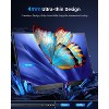 UPERFECT 16" 2.5K Portable Monitor 2560*1600 IPS Display, 400nits, 1500:1, 60Hz, USB-C, Smart Cover - 4 of 4